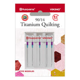 Viking Titanium Quilting Needles, 5pk (130/705H)